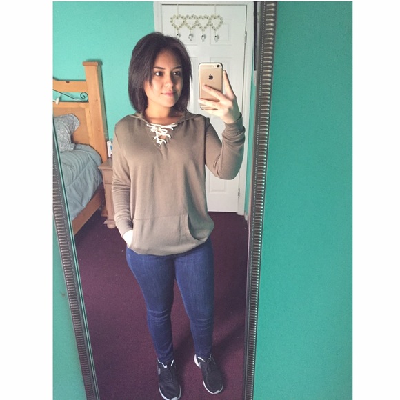 Green cotton:on sweater