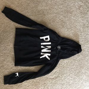 Pink Zip Up Hoodie