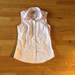 Banana Republic sleeveless button up