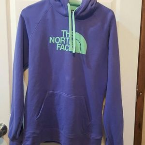 Purple/Light Blue North Face Hoodie
