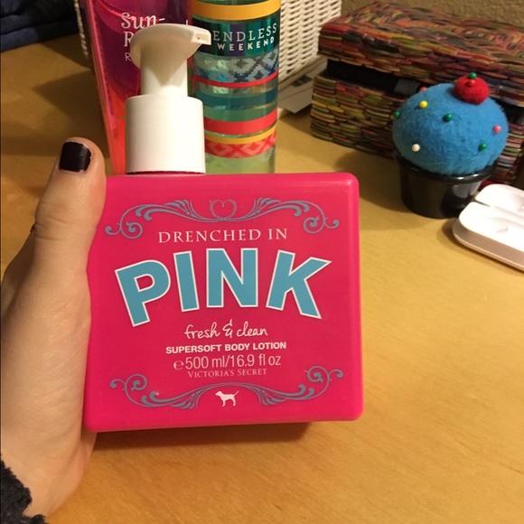 Pink lotion