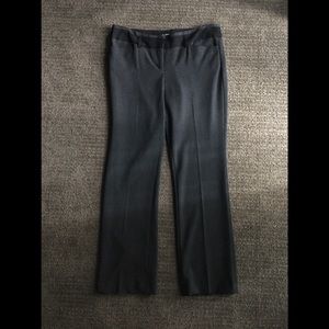Gray dress pants - editor style
