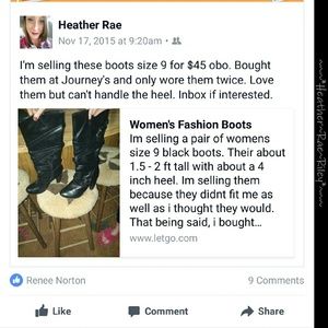 Bought them, worn twice. Haven't worn since.