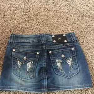 Miss Me Jean Skirt