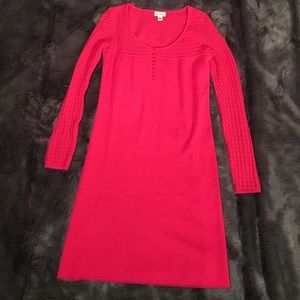 Lilly Pulitzer Hot Pink Sweater Dress