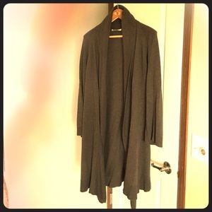 Cabi Gentle Brown Calf-long sweater