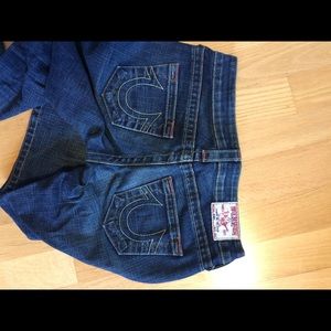VERY CUTE STITCHING, TRUE RELIGION DESIGNER JEANS
