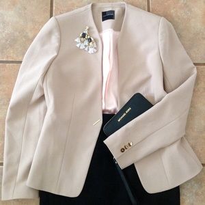 NWOT The Limited nude blazer