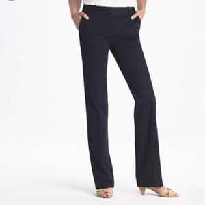 Navy J.crew Cafe Trousers