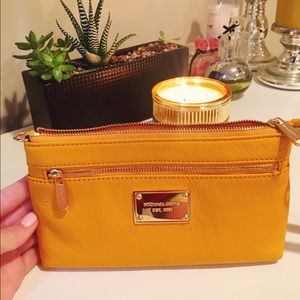 Michael Kors Leather Clutch