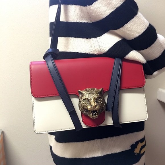 ✳️New Design✳️Gucci Animalier leather shoulder bag - Picture 4 of 4