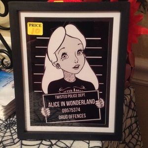 Alice in wonderland artwork