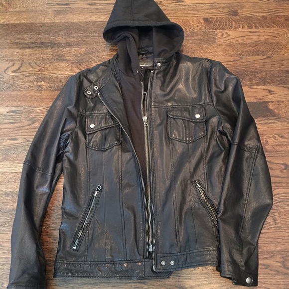 7 diamonds leather jacket
