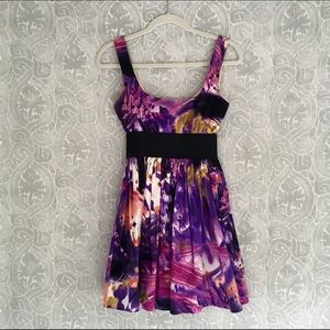 Aqua Bloomingdales Fit & Flare Dress