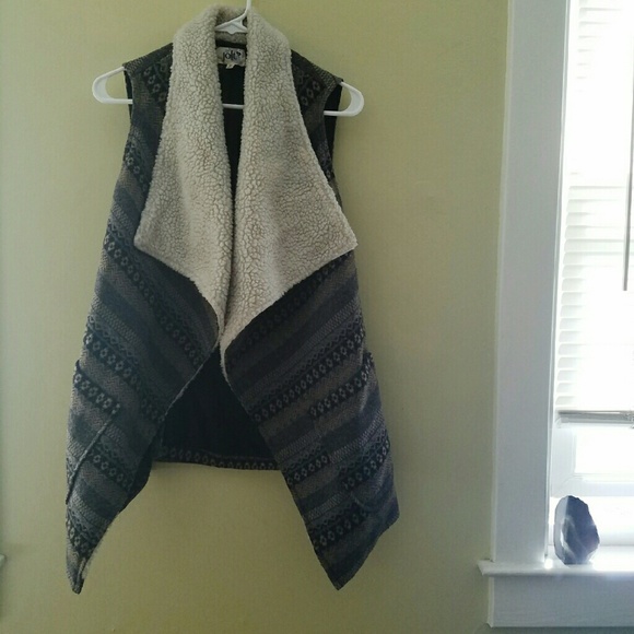 Faux Shearling Vest