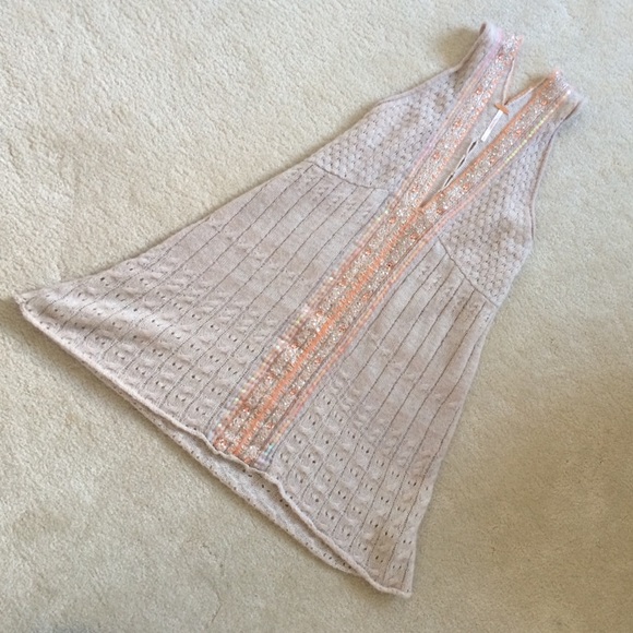 Free People knitted sweater top