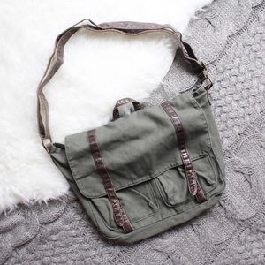 Target/Mossimo Army Green Satchel