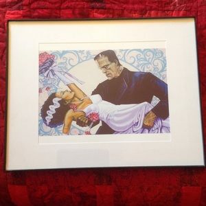 lowbrow Frank  bride artwork great wedding gift