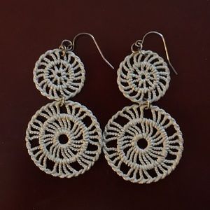 Lucky Brand Spiral earrings