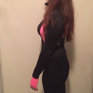 Brand New Pink and Black Workout Shirt