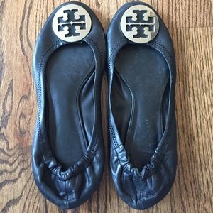 Black Tory burch flats
