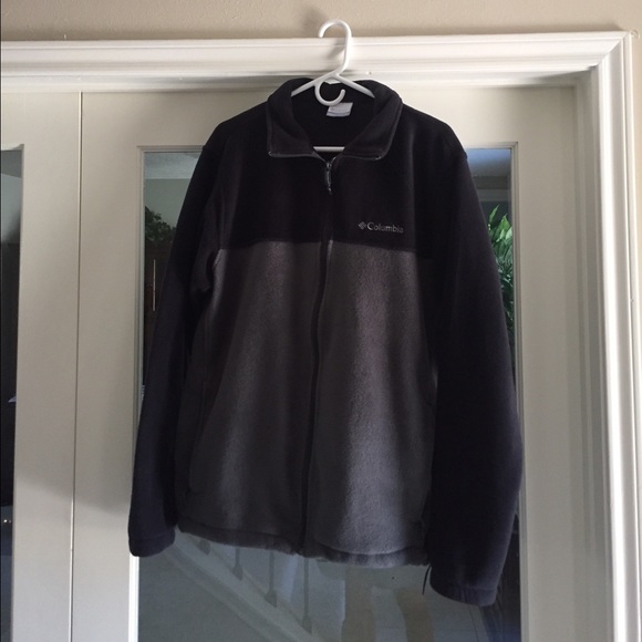 Black and grey Columbia Fleece for sale