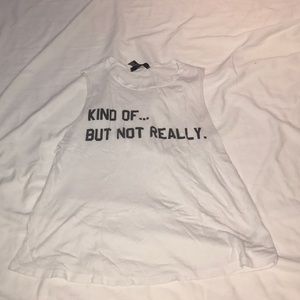 F21 Graphic Tank Top