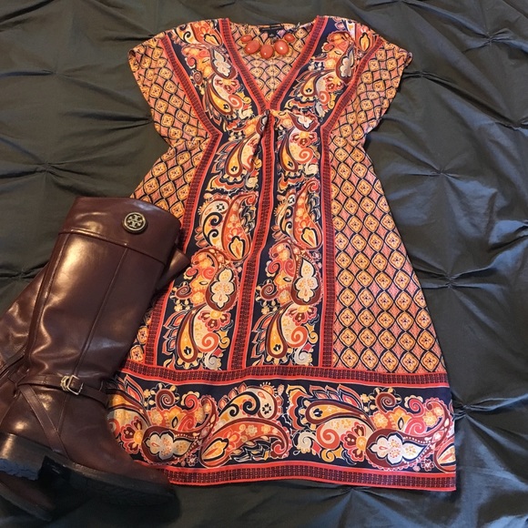 Beautiful Silk Empire Dress
