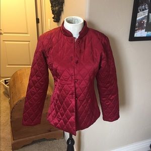 Restoration Hardware Silk Quilted Jacket