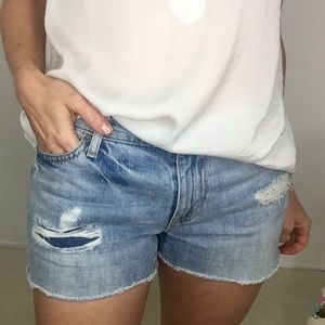 Denim Boyfriend Shorts