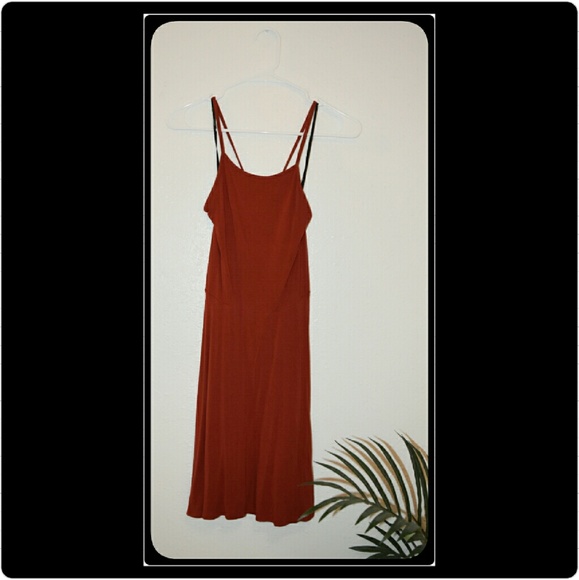 Forever21 Red Flared Dress