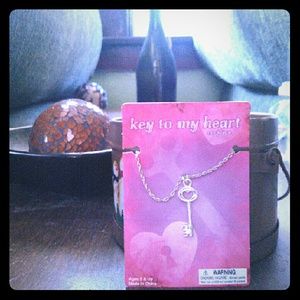 Key to my heart necklace