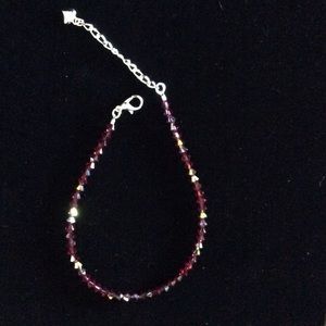 Swarovski crystal Ankle Bracelet.