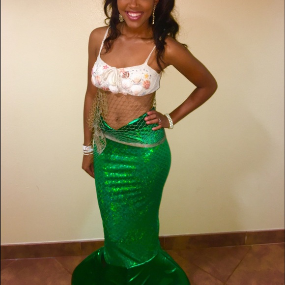 Mermaid Costume. Tail and Bra included
