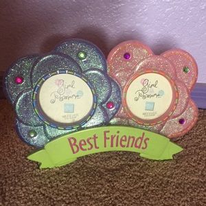 RUSS styled "Best Friends" double picture frame.