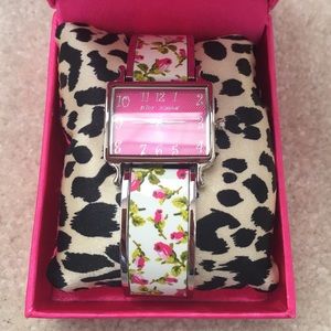 Betsey Johnson Floral Watch