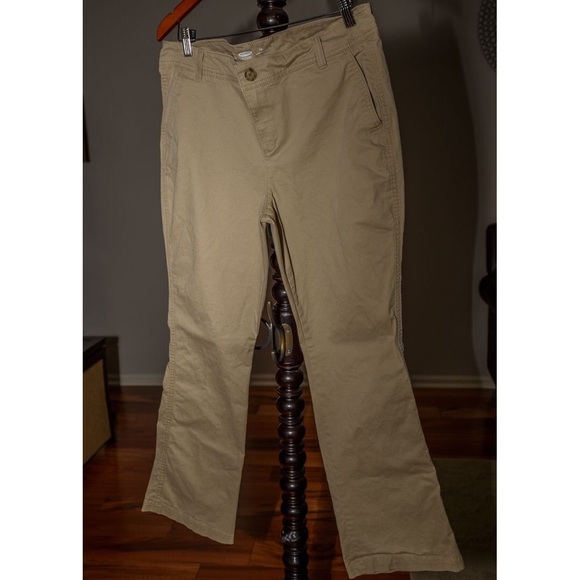 Old Navy Khakis Boot Cut Size 14 Short
