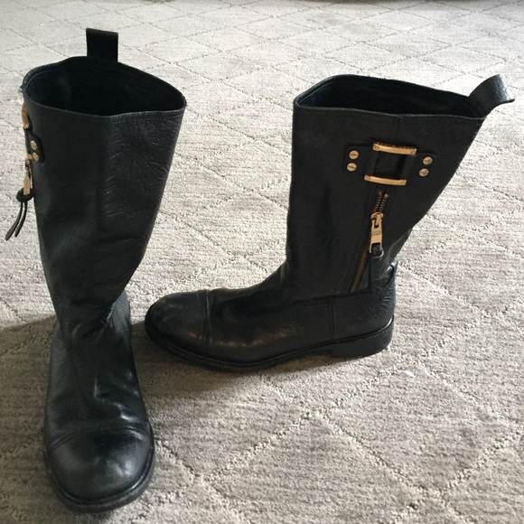 Tory Burch leather boots