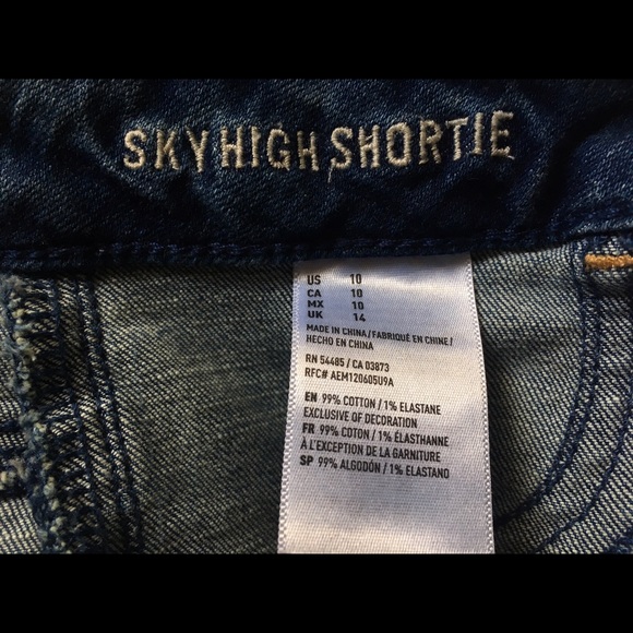 American Eagle Stretch Denim Shorts