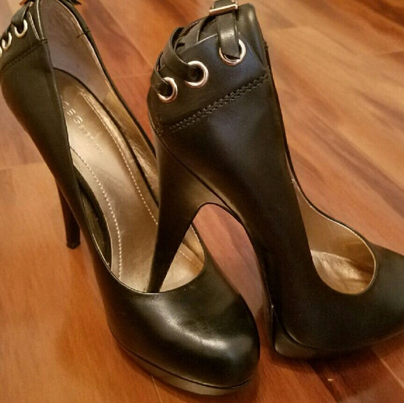 Naughty BCBG Black SeXy Stilettos