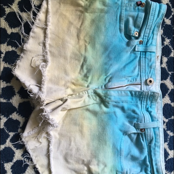Dip Dyed Ralph Lauren Denim Shorts