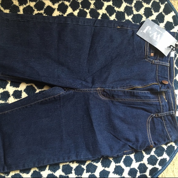 High Waisted Dark Jeans #1