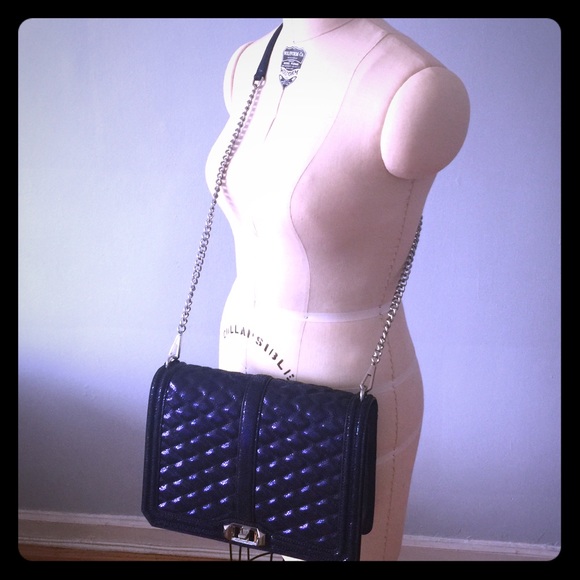 NWT Rebecca Minkoff Midnight Jumbo Love Crossbody