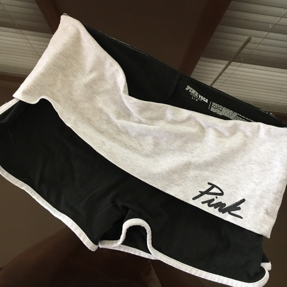 VS Pink yoga shorts