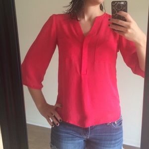 Pink H&M quarter sleeve top