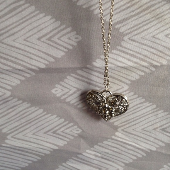 Long charm necklace