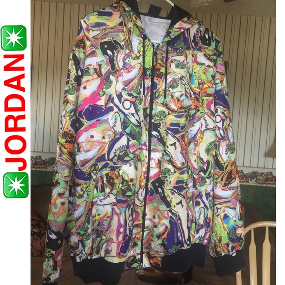 Nike JORDAN Brand Men's Zip Up Jacket Hoodie XL
