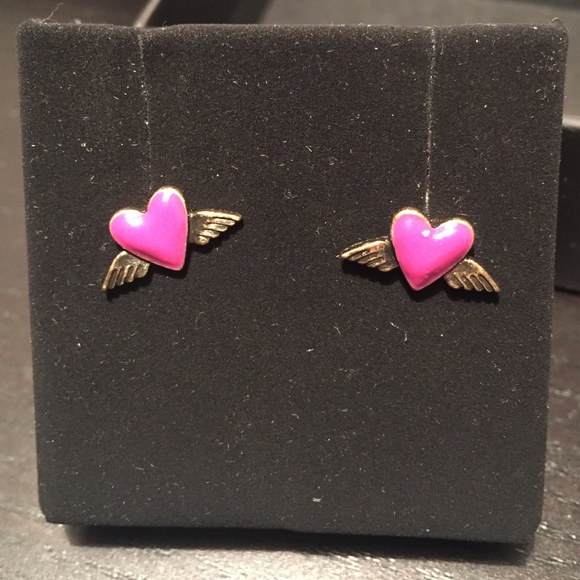 Heart with Wings earrings