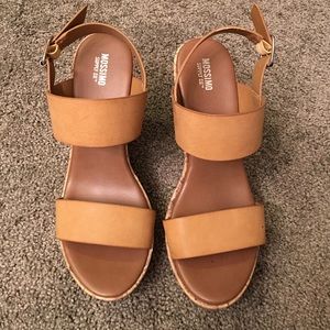 Tan wedges