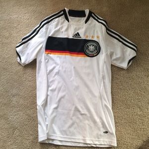 German soccer jersey size small
